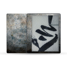 MightySkins Skin compatibile con Amazon Kindle Scribe (2022) Full Wrap - Shadow Concrete | Custodia protettiva in vinile unica | Facile da applic