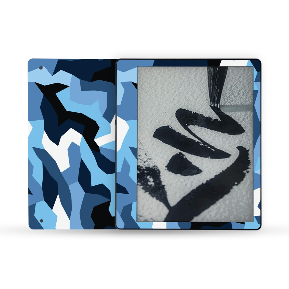 Mightyskins Skin Compatible With Amazon Kindle Scribe (2022) Full Wrap - Sky Camouflage | Protective And Unique Vinyl Decal Wrap Cover | Easy To Appl 197560686710