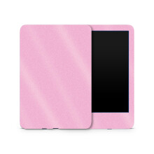 Mightyskins Glohsy Glitter Skin compatible con Amazon Kindle de 6 pulgadas 11 Gen (2022) envoltura completa - rosa slido | Acabado protector de br