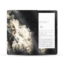 MightySkins Gl   nzende Glitzer-Skin, kompatibel mit Amazon Kindle Paperwhite 5 6,8 Zoll, 11. Generation (2021), Komplettumh   llung     Fighting On |