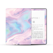 MightySkins Pele Brilhante Glitter Compatível com Amazon Kindle Paperwhite 5 6.8" 11ª Geração (2021) - Pastel Wave
