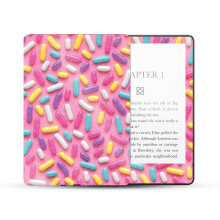 MightySkins Glossy Glitter Skin Compatible with Amazon Kindle Paperwhite 5 6.8-inch 11th Gen (2021) Full Wrap - Sprinkles | Protective High-Gloss Gli