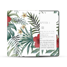 Custodia MightySkins Glossy Glitter compatibile con Amazon Kindle Paperwhite 5 da 6,8 pollici (11a generazione, 2021) - Ibisco tropicale | Finitu