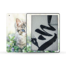 MightySkins Skin Brilhante Glitter Compatível com Amazon Kindle Scribe (2022) - Blue Eyed Kitten