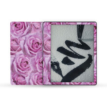 MightySkins Película Brilhante Glitter para Amazon Kindle Scribe (2022) - Caixa de Rosas