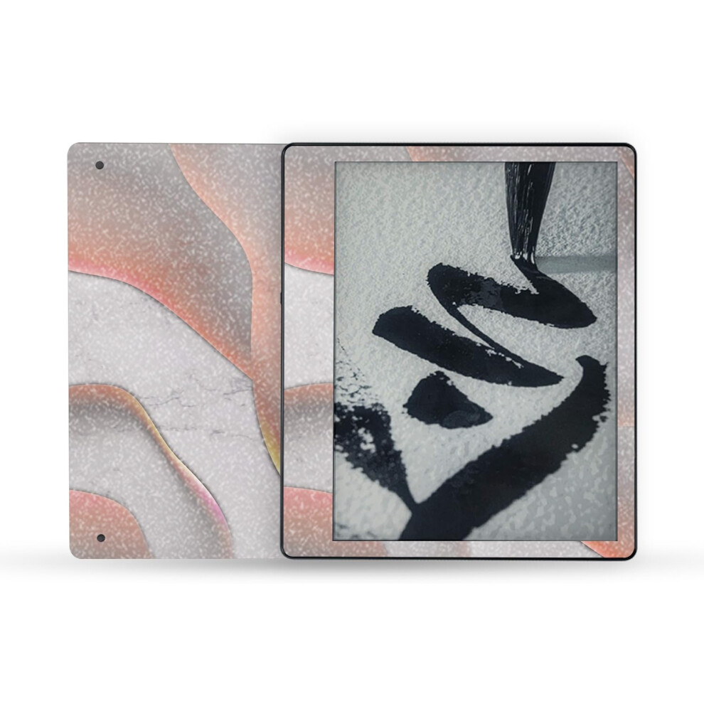 Mightyskins Glossy Glitter Skin Compatible With Amazon Kindle Scribe (2022) Full Wrap - Bubble Marble | Protective High-Gloss Glitter Finish | Easy To 197560702403