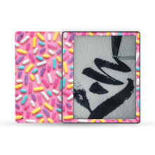 MightySkins Glossy Glitter Skin compatibile con Amazon Kindle Scribe (2022) Full Wrap - Sprinkles | Finitura protettiva lucida glitterata | Facil
