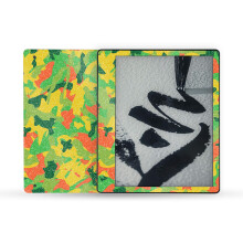 MightySkins Glnzende Glitzer-Skin, kompatibel mit Amazon Kindle Scribe (2022), vollstndige Umhllung  Frhlings-Camouflage | Hochglnzendes G