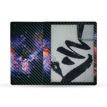 MightySkins Carbon Fiber Skin Compatível com Amazon Kindle Scribe (2022) - Andromeda