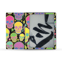 MightySkins Carbon Fiber Skin Compatível com Amazon Kindle Scribe (2022) - Candy Skulls