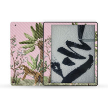 MightySkins Skin em Fibra de Carbono Compatível com Amazon Kindle Scribe (2022) - Chinoiserie Jungle
