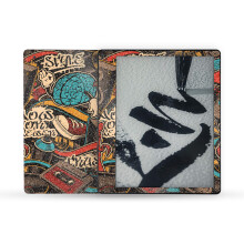 MightySkins Glnzende Glitzer-Skin, kompatibel mit Amazon Kindle Scribe (2022), Komplettumhllung  Orange Hip Hop | Schtzendes Hochglanz-Glitze