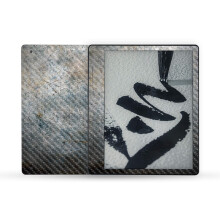 Custodia in fibra di carbonio MightySkins compatibile con Amazon Kindle Scribe (2022) - Rivestimento completo - Shadow Concrete | Finitura in fib