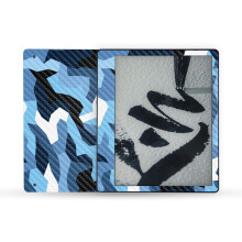 MightySkins Carbonfaser-Skin, kompatibel mit Amazon Kindle Scribe (2022), vollstndige Umhllung  Himmels-Camouflage | Schtzende strukturierte