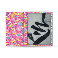 MightySkins Carbon Fiber Skin yhteensopiva Amazon Kindle Scribe (2022) Full Wrapin kanssa - Sprinkles | Suojaava teksturoitu hiilikuituviimeistely |