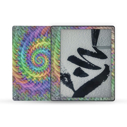 MightySkins Carbon Fiber Skin Compatível com Amazon Kindle Scribe (2022) - Tripping