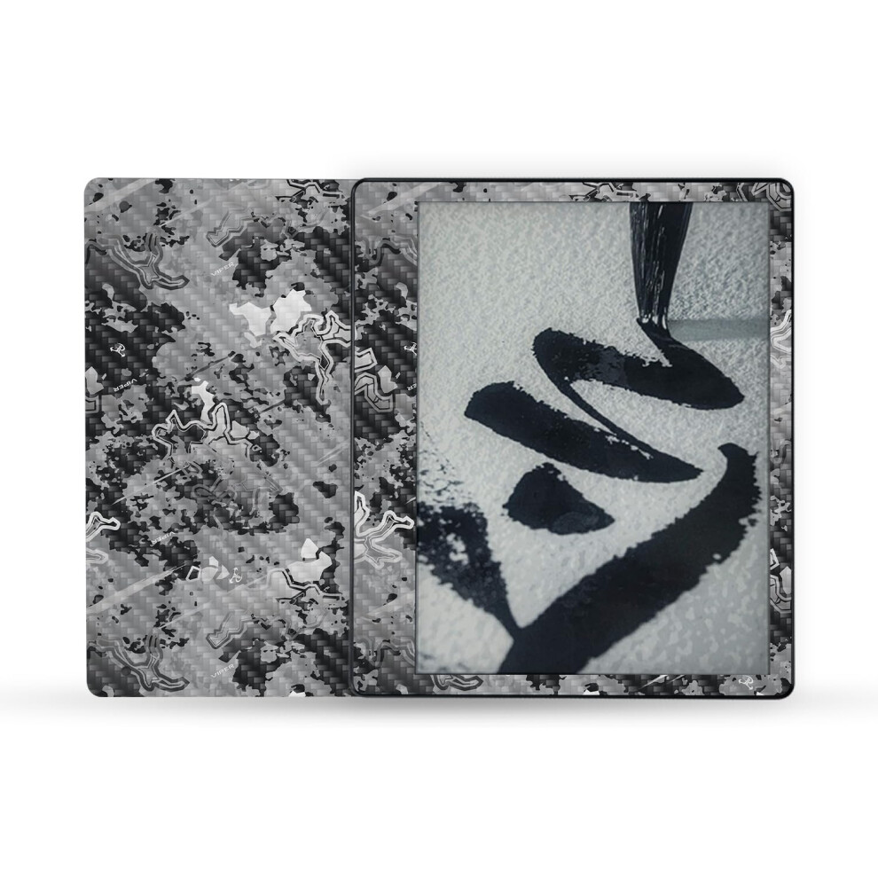 Mightyskins Carbon Fiber Skin Compatible With Amazon Kindle Scribe (2022) Full Wrap - Viper Urban | Protective Textured Carbon Fiber Finish | Easy To 197560697136