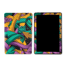 MightySkins Skin Compatível com Amazon Kindle Fire HD 10 (2023) - Puppy Fall | Protetor Vinyl