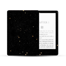 MightySkins Skin Compatible with Amazon Kindle Paperwhite 5 6.8-inch 11th Gen (2021) Full Wrap - Deep Space | Protective Durable and Unique Vinyl De