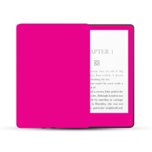 MightySkins Skin Compatible with Amazon Kindle Paperwhite 5 6.8-inch 11th Gen (2021) Full Wrap - Solid Hot Pink | Protective  and Unique Vinyl Decal w