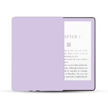 MightySkins Skin Compatible with Amazon Kindle Paperwhite 5 6.8-inch 11th Gen (2021) Full Wrap - Solid Lilac | Protective  Durable  and Unique Vinyl D
