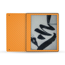 MightySkins Pele Carbono Compatível com Amazon Kindle Scribe (2022) - Laranja Sólido