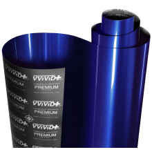 VViViD+ Ultra Gloss Neptune Pearl Blue 1.5ft x 5ft Vinil Car Wrap Filme Premium