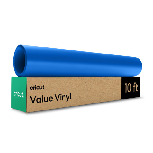 CRICUT VALUE Permanent Vinyl Matte Blue (12in x 10 ft roll)