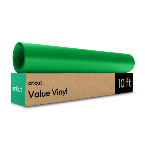 Cricut Value Μόνιμο Βινύλιο Ματ Πράσινο (Ρολό 12in x 10ft)