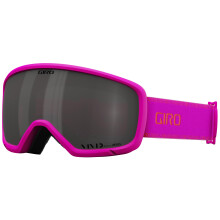 Giro Millie Ski Goggles - Goggles de snowboard para mujeres y jvenes - correa de colmillo rosa con lente de humo vvido