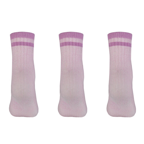 MERIWOOL Kinder-Wandersocken aus Merinowolle, 3 Paar 1