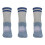 MERIWOOL Kinder-Wandersocken aus Merinowolle, 3 Paar 2