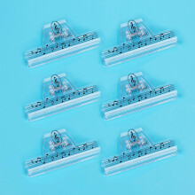 6Pcs Plastics Music Book Clip Music Sheet Clip Music Paper Clip Music Page Holder for Piano Guitar Violin Playing Instruments and Reading Books-Music