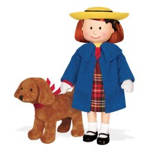 YOTTOY Madeline Collection | Madeline Poseable Doll och Genevieve Mjukleksak i Take-Along Box
