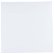 Jam Paper 7.5 x 7.5 sobres de invitacin cuadrada - blanco - 25/paquete