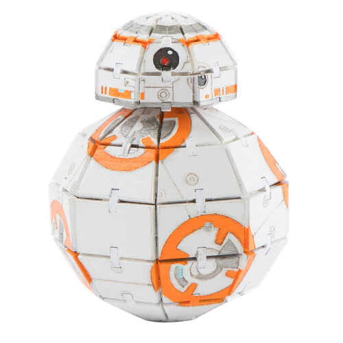 Star Wars BB-8 Quebra-Cabeça 3D de Madeira e Kit de Modelo (85 Peças) - Construa e Pinte Seu DROID 1