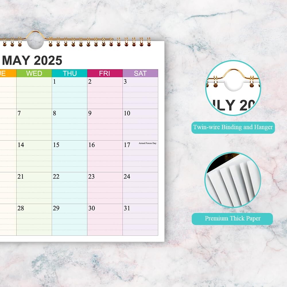 Tischkalender 2025-2026 - Kompakter Planer Von Sept 2025 Bis Dez 2026