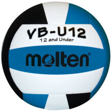 Molten VBU12 Light Volleyball Green/Black/White 12 & Under