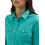 Wrangler Wrangler Western Damen Retro Button-Down Hemd, Helles Aqua 2