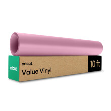 Cricut Value Permanent Vinyl Matt Pink (Rolle, 30,5 cm x 3 m)