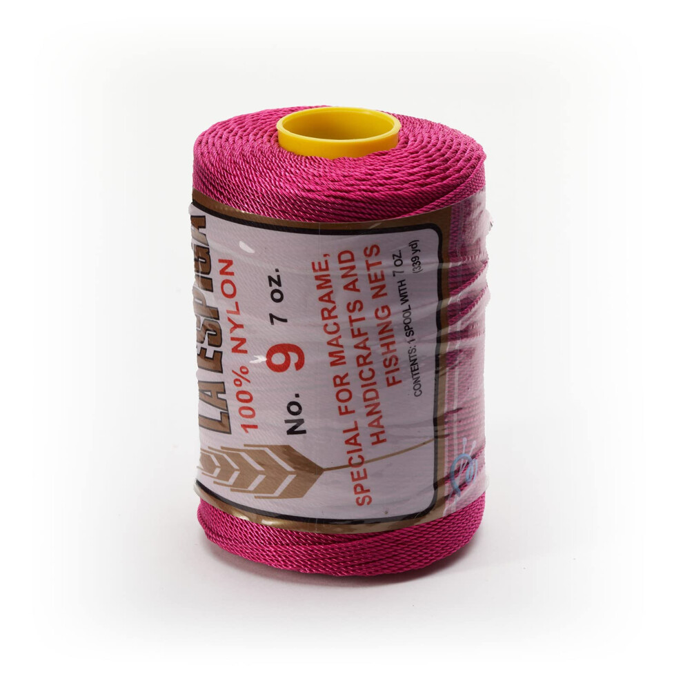 Espiga No. 9 - 100% Nylon Omega Draad voor Breien en Haken - 76 Plum