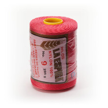 Espiga nr. 9-100% nylon Omega-koord voor breien en haken - 77 Aardbei