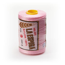 Espiga No. 9-100% Nylon Omega String Cord for Knitting and Crochet - 07 Baby Pink