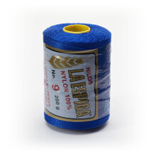 Espiga nr. 9-100% nylon Omega-koord voor breien en haken - 21 koningsblauw