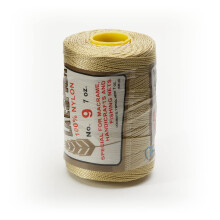 Espiga Nr. 9-100% Nylon Omega String Koord voor Breien en Haken - 37 Mosgroen