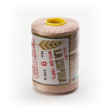 Espiga nr. 9-100% nylon Omega-snaarkoord voor breien en haken - 17 Light Chocolate