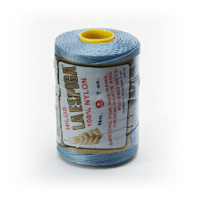 Espiga No. 9-100% Nylon Omega String Cord for Knitting and Crochet - 49 Steel Blue
