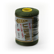 Espiga nr. 9-100% nylon Omega-koord voor breien en haken - 35 bosgroen