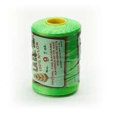 Espiga nr. 9-100% nylon Omega-snaarkoord voor breien en haken - 86 neongroen