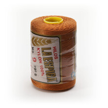 Espiga nr. 9-100% nylon Omega-snaarkoord voor breien en haken - 41 Mosterd